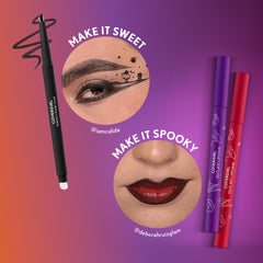COVERGIRL Outlast lipstain cap and label detail highlighting vegan, cruelty-free benefits