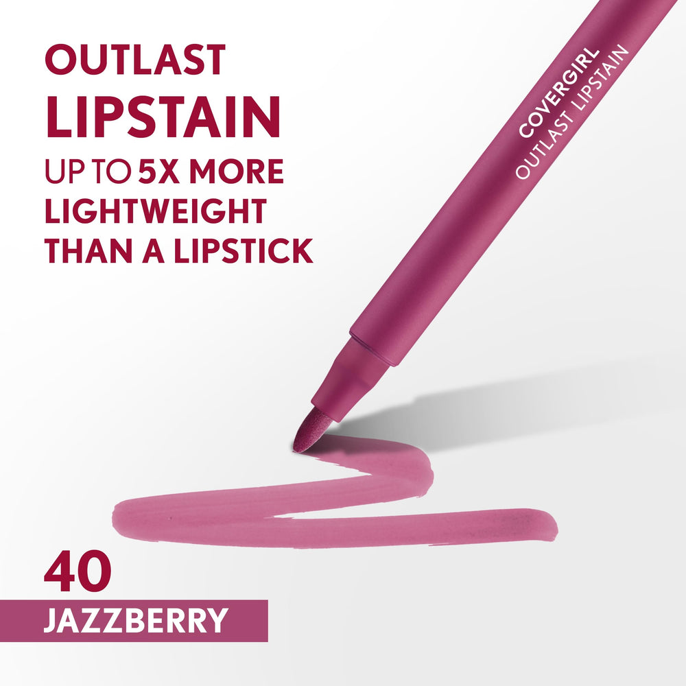 COVERGIRL precise pen tip closeup enabling accurate application and edge control