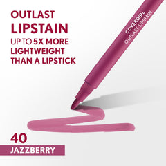 COVERGIRL precise pen tip closeup enabling accurate application and edge control