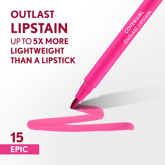 COVERGIRL Outlast pen-like tip close-up for precise application benefit
