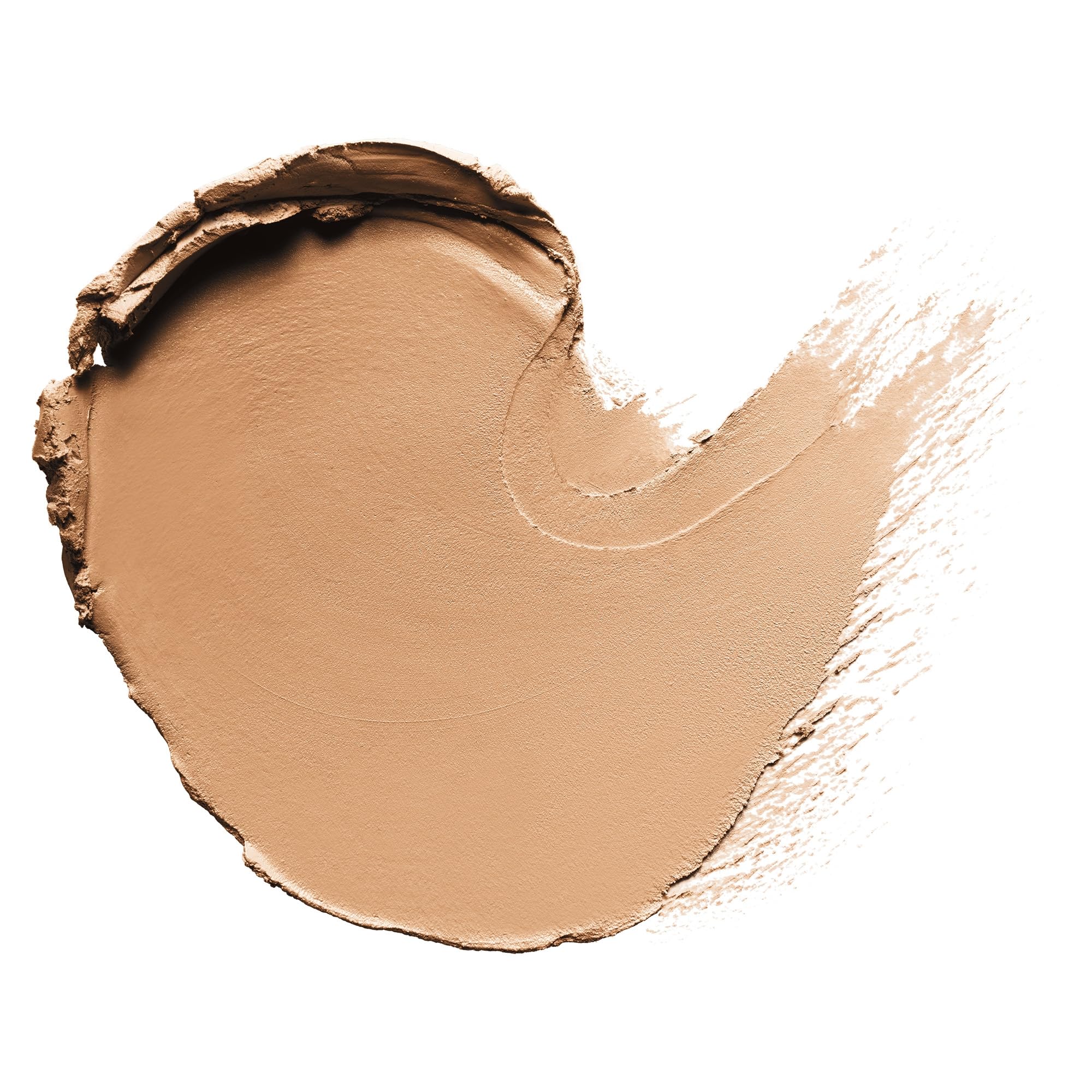 COVERGIRL swatched on skin close-up illustrating natural, matte finish and blendability