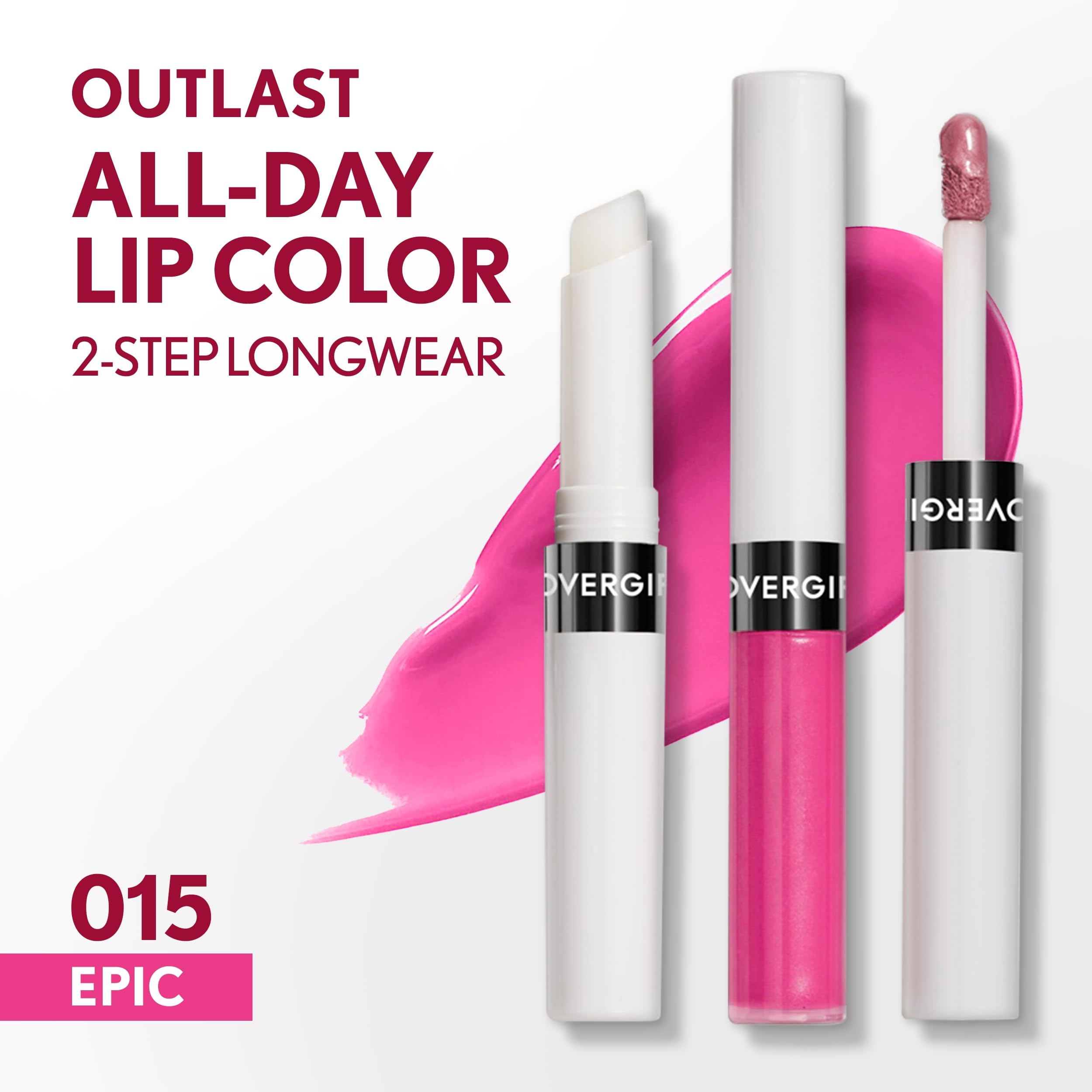 COVERGIRL topcoat texture close-up showing glossy finish and moisturizing effect