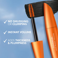 COVERGIRL packaging back label showing ingredients and cruelty-free certification benefit