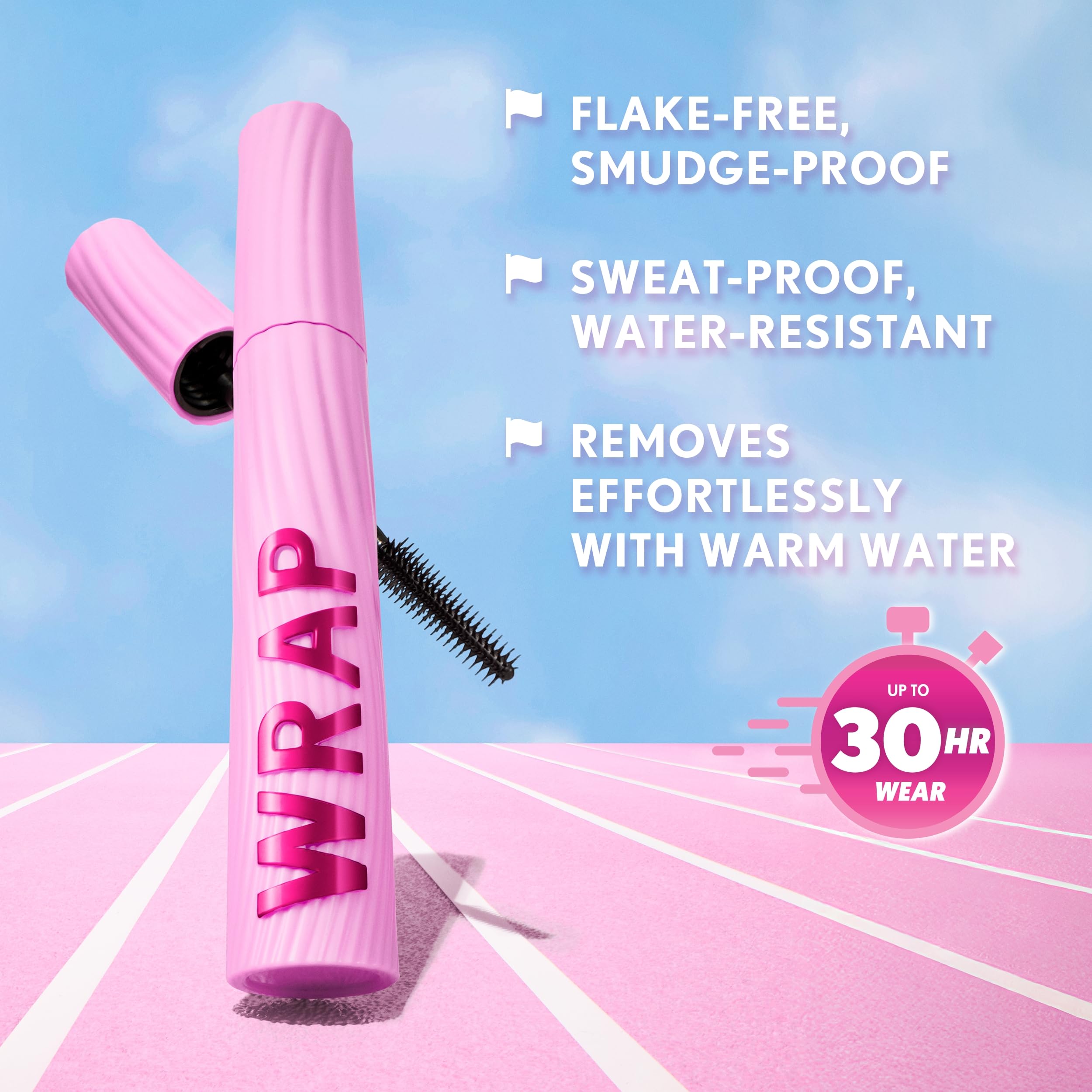 COVERGIRL packaging label with cruelty-free badge highlighting vegan formula