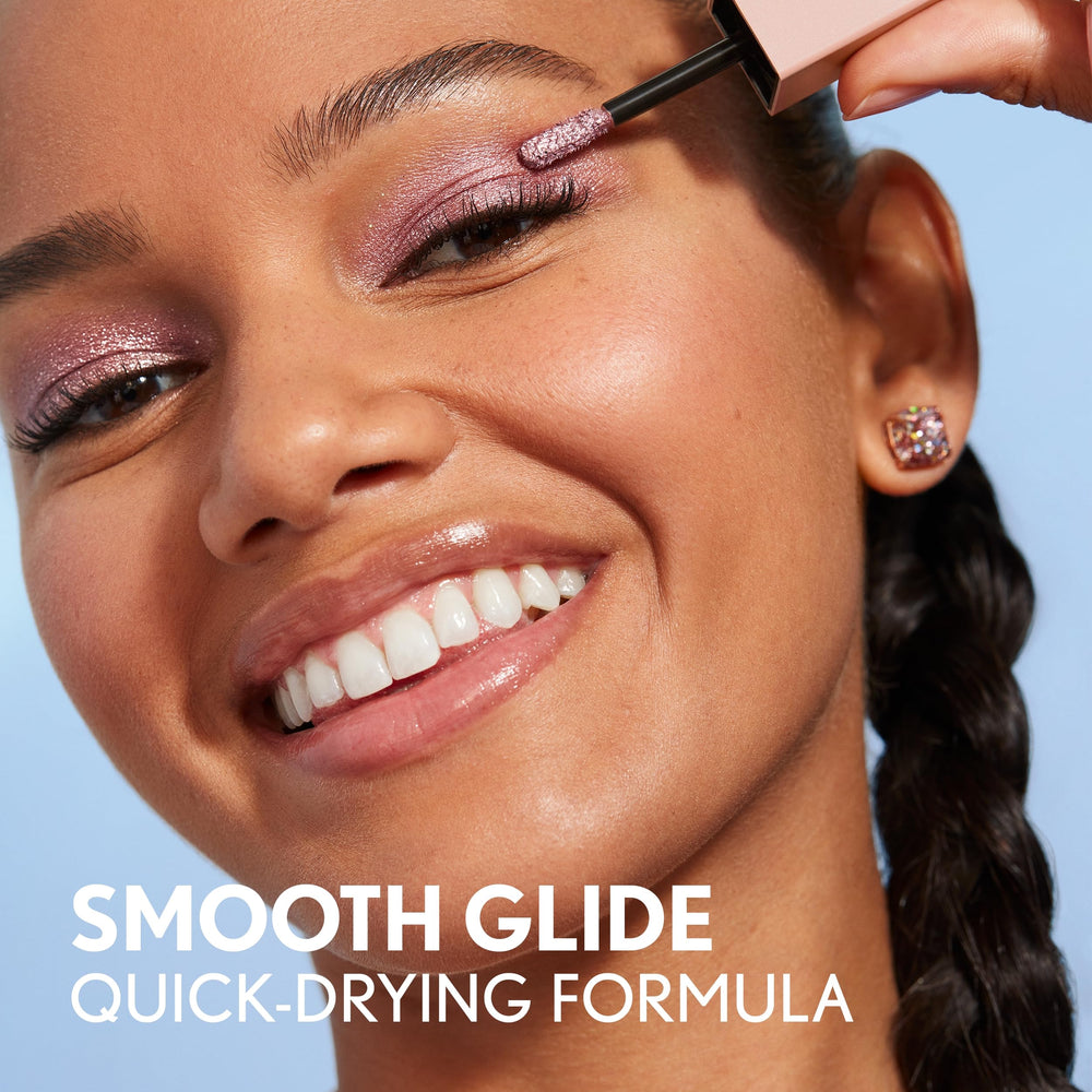 COVERGIRL packaging label highlighting shade name and Cruelty-Free International logo