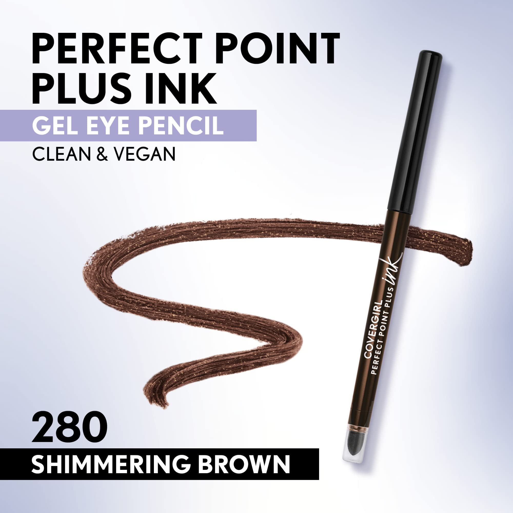 COVERGIRL close-up of fine tip highlighting precision for ultra-fine lines and controlled application