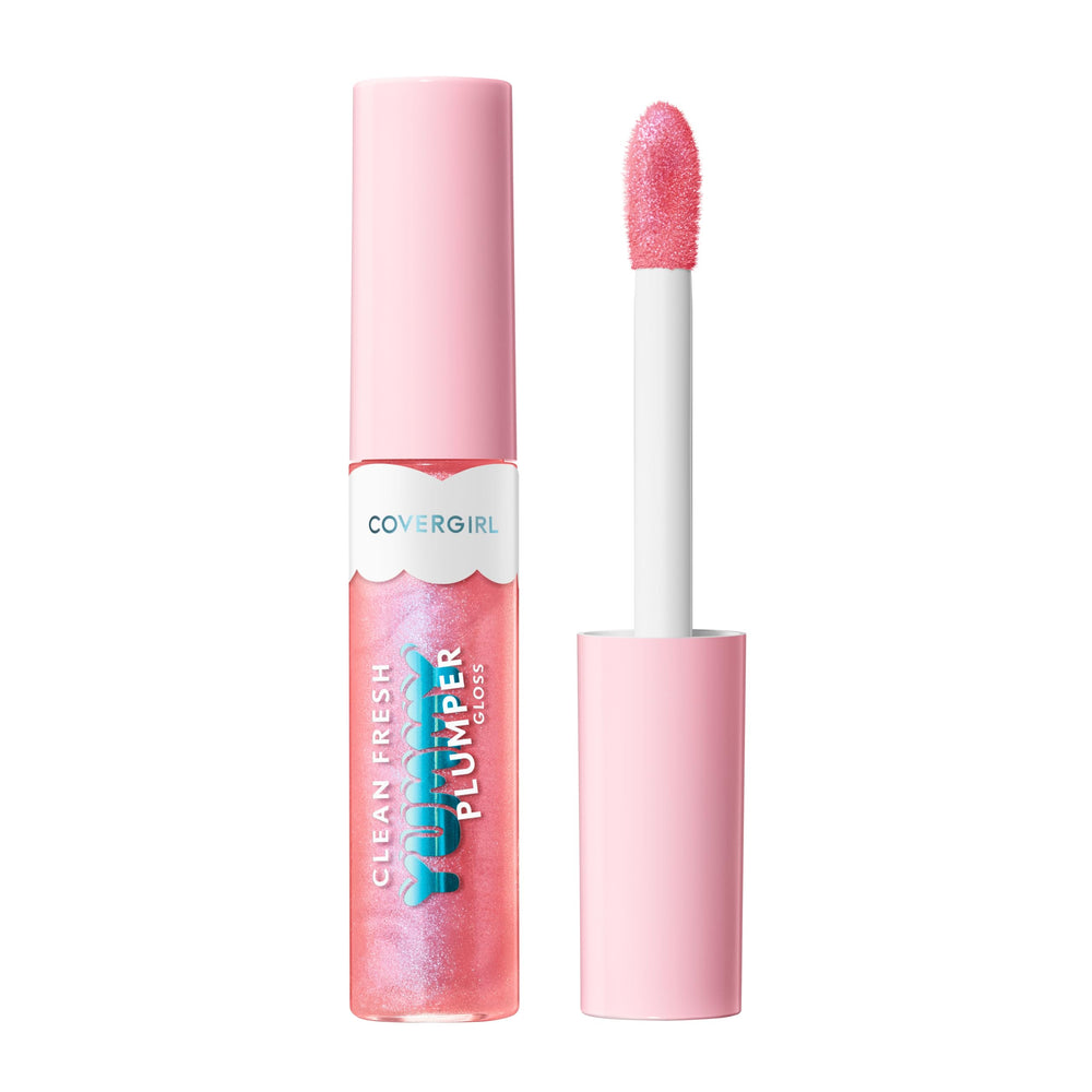 COVERGIRL front packaging showing shade Pixie Dust and glossy finish benefit