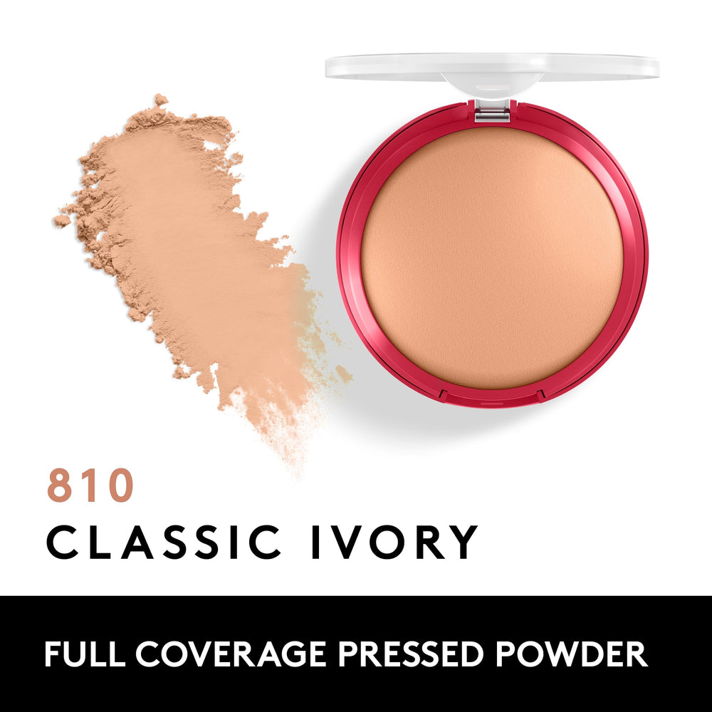 COVERGIRL powder pan close-up texture highlighting smooth, blendable finish benefit