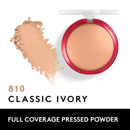 COVERGIRL powder pan close-up texture highlighting smooth, blendable finish benefit