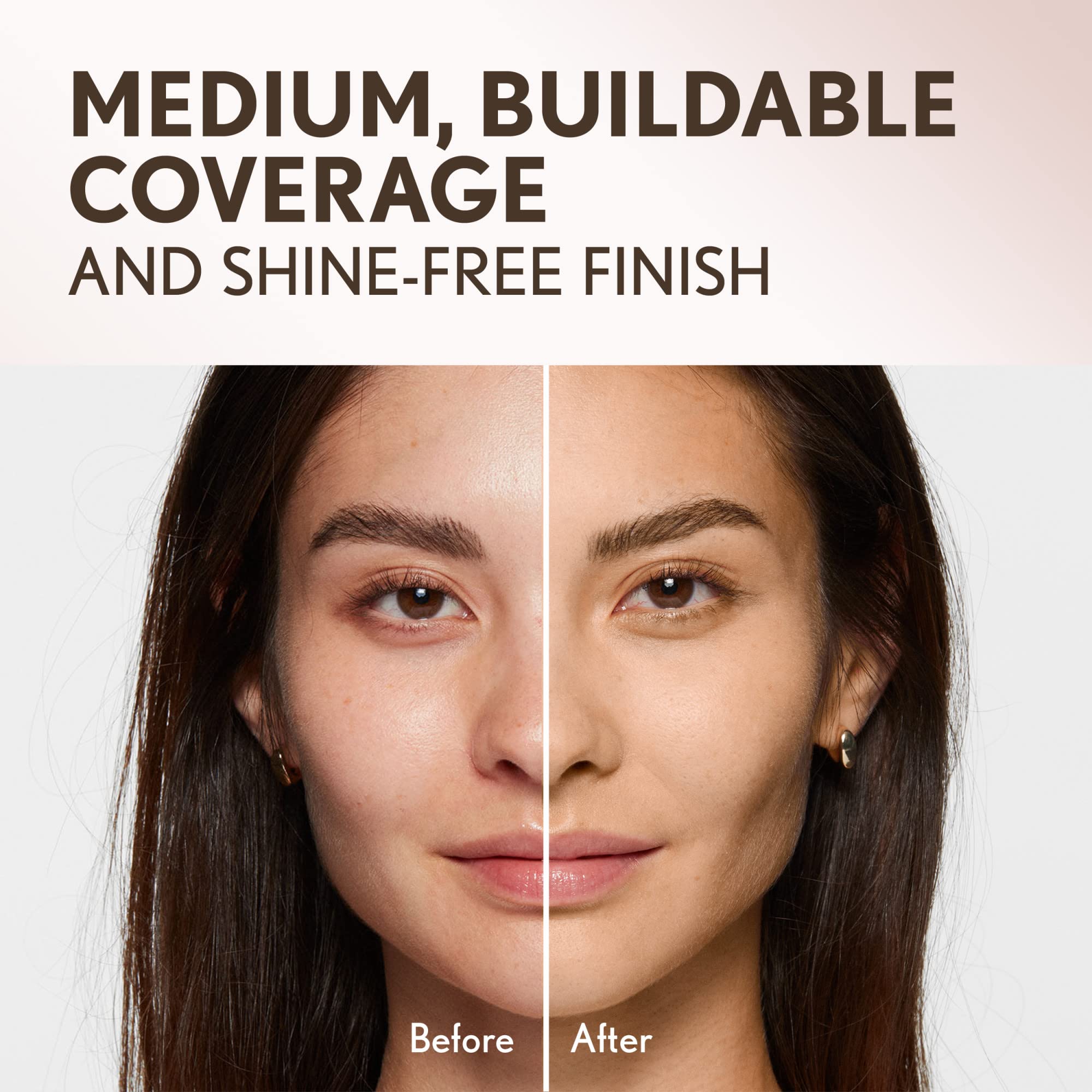 COVERGIRL powder texture close-up highlighting silky, finely milled finish