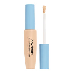 COVERGIRL texture swiped on skin highlighting blendable formula and natural finish