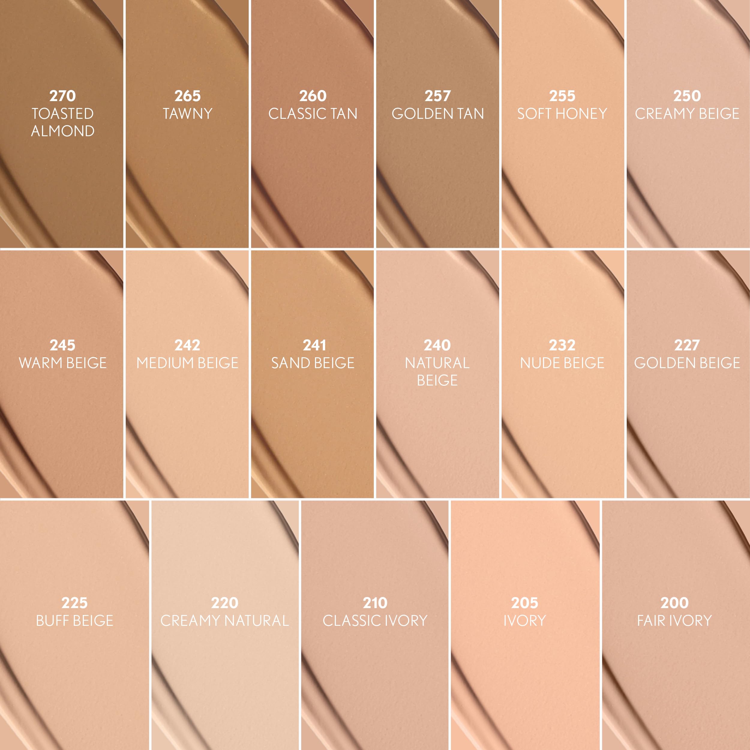 COVERGIRL before and after split showing wrinkle-blurring effect