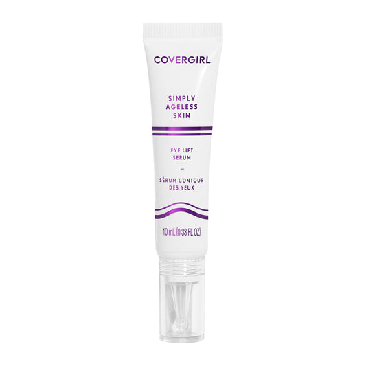 COVERGIRL front packaging showing bottle and label, clear product benefit