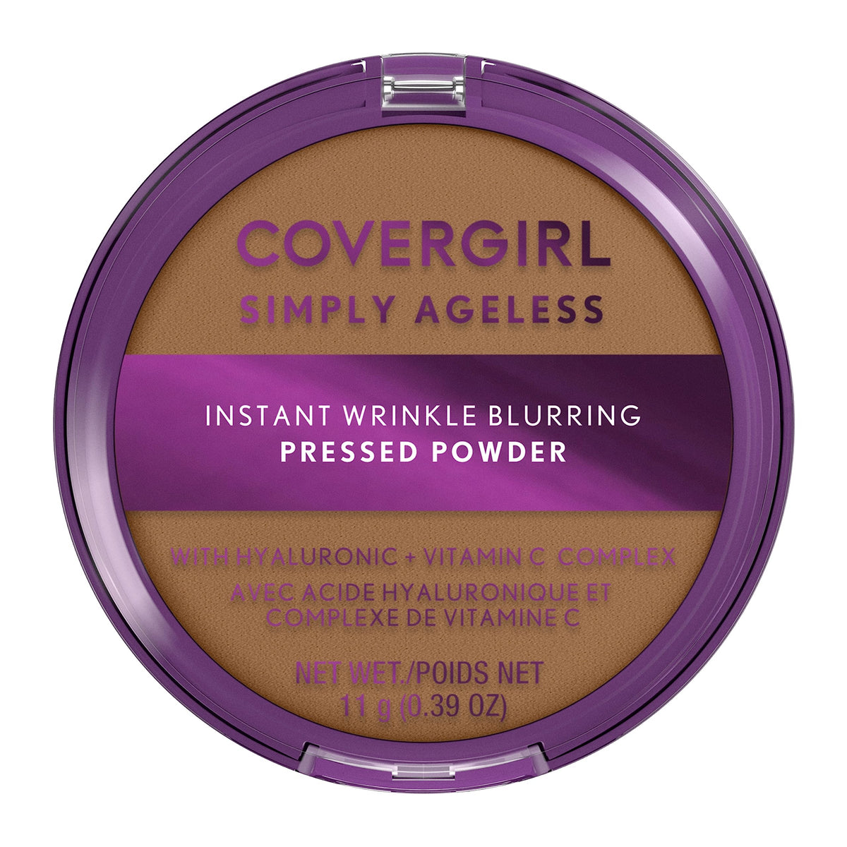 COVERGIRL front compact showing slim travel-friendly design and easy touch-up