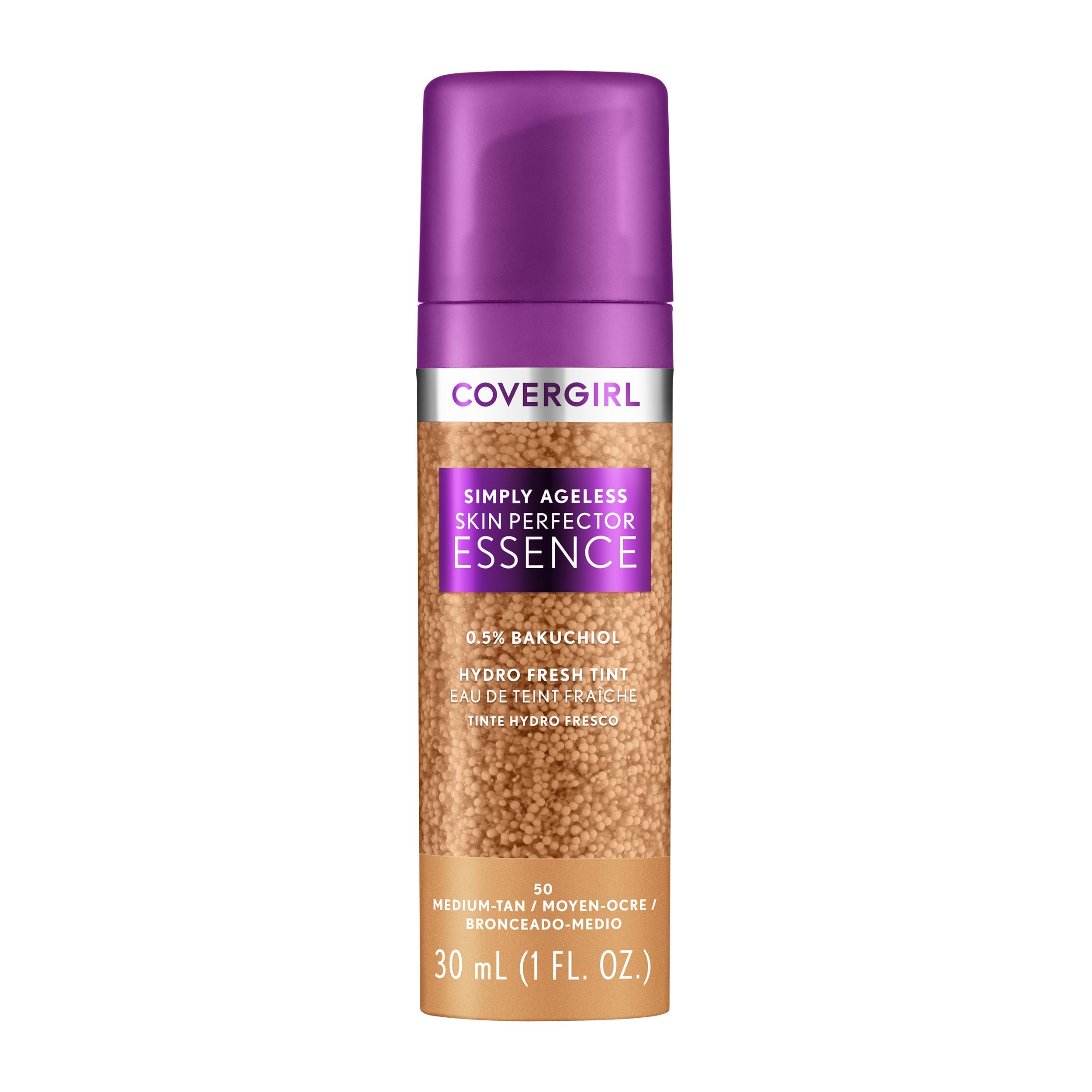COVERGIRL front packaging showing product name and shade for quick identification