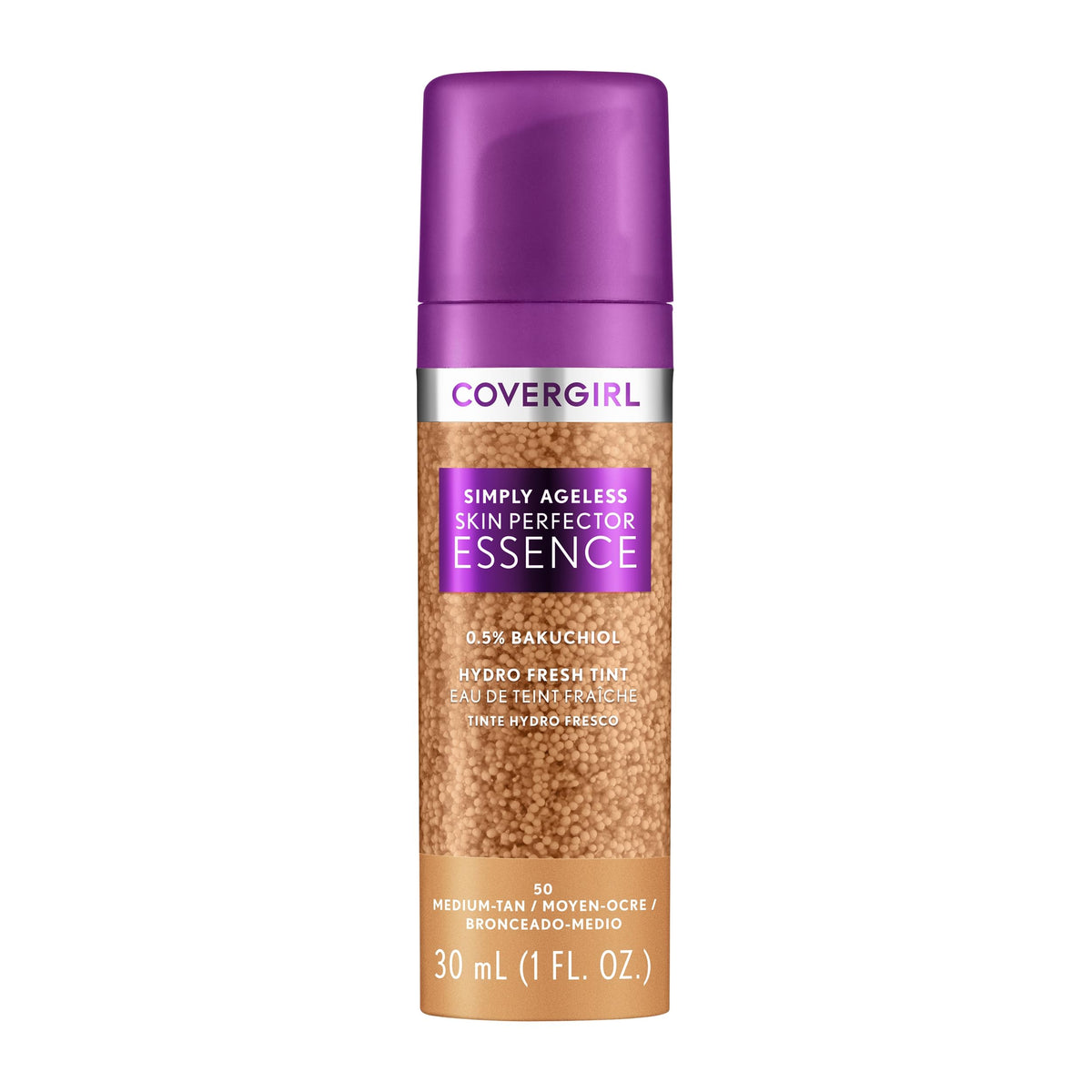 COVERGIRL front packaging showing product name and shade for quick identification