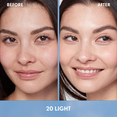 COVERGIRL gel texture close-up showing hydrating consistency and glow