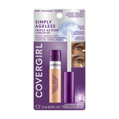 COVERGIRL concealer staged on bathroom counter for daily routine