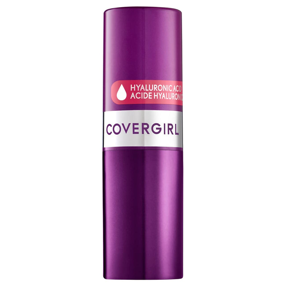 COVERGIRL lipstick bullet close-up highlighting creamy tip for smooth application