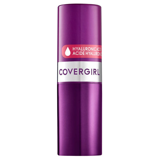 COVERGIRL lipstick bullet close-up highlighting creamy tip for smooth application