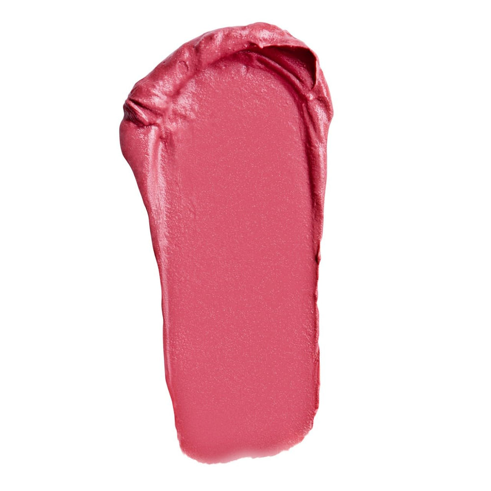 COVERGIRL lipstick texture swipe on skin showing hydrating finish and rich color