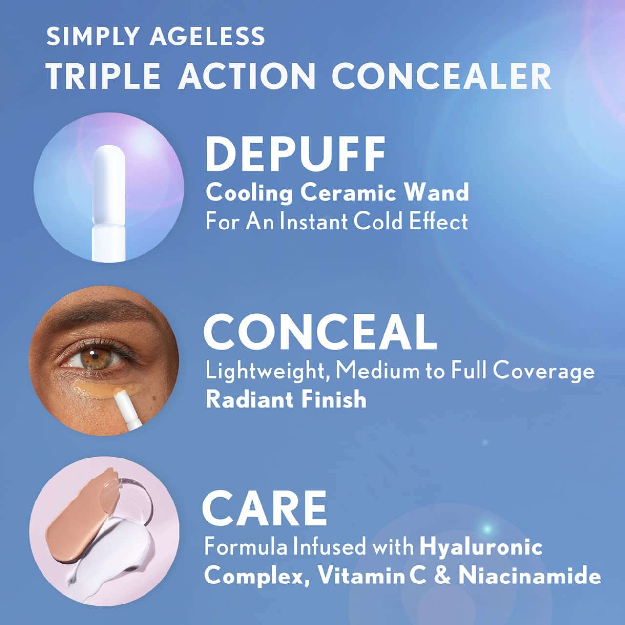 COVERGIRL open cap displaying label and ingredients list