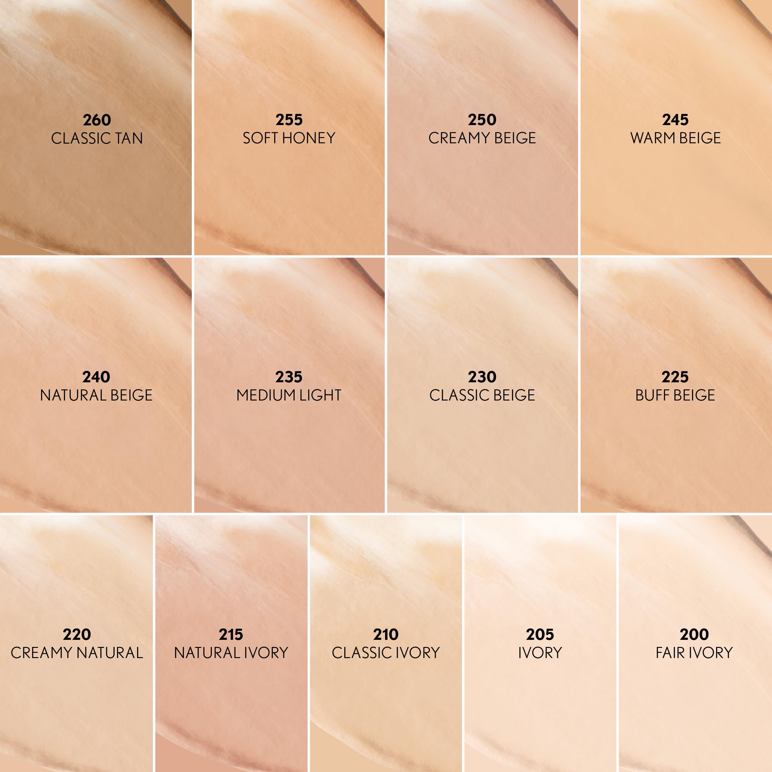 COVERGIRL applied on model in shade 255 Soft Honey, warm medium glow