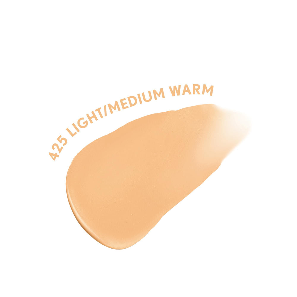 COVERGIRL skin tint dispensed swirl showing smooth blendability benefit