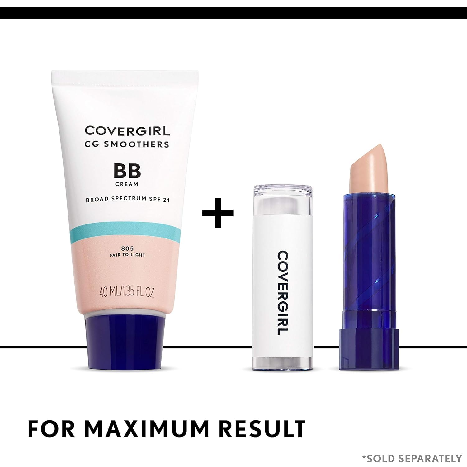 COVERGIRL applying BB cream to face with finger for quick natural coverage benefit