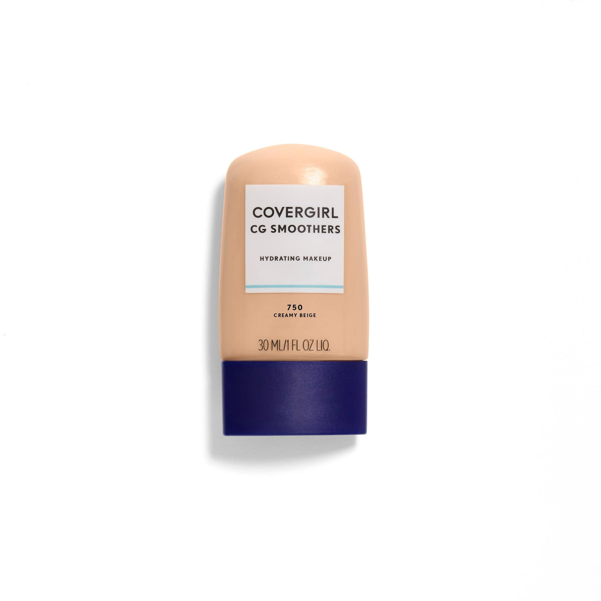 COVERGIRL Smoothers front packaging showing shade Creamy Beige and bottle