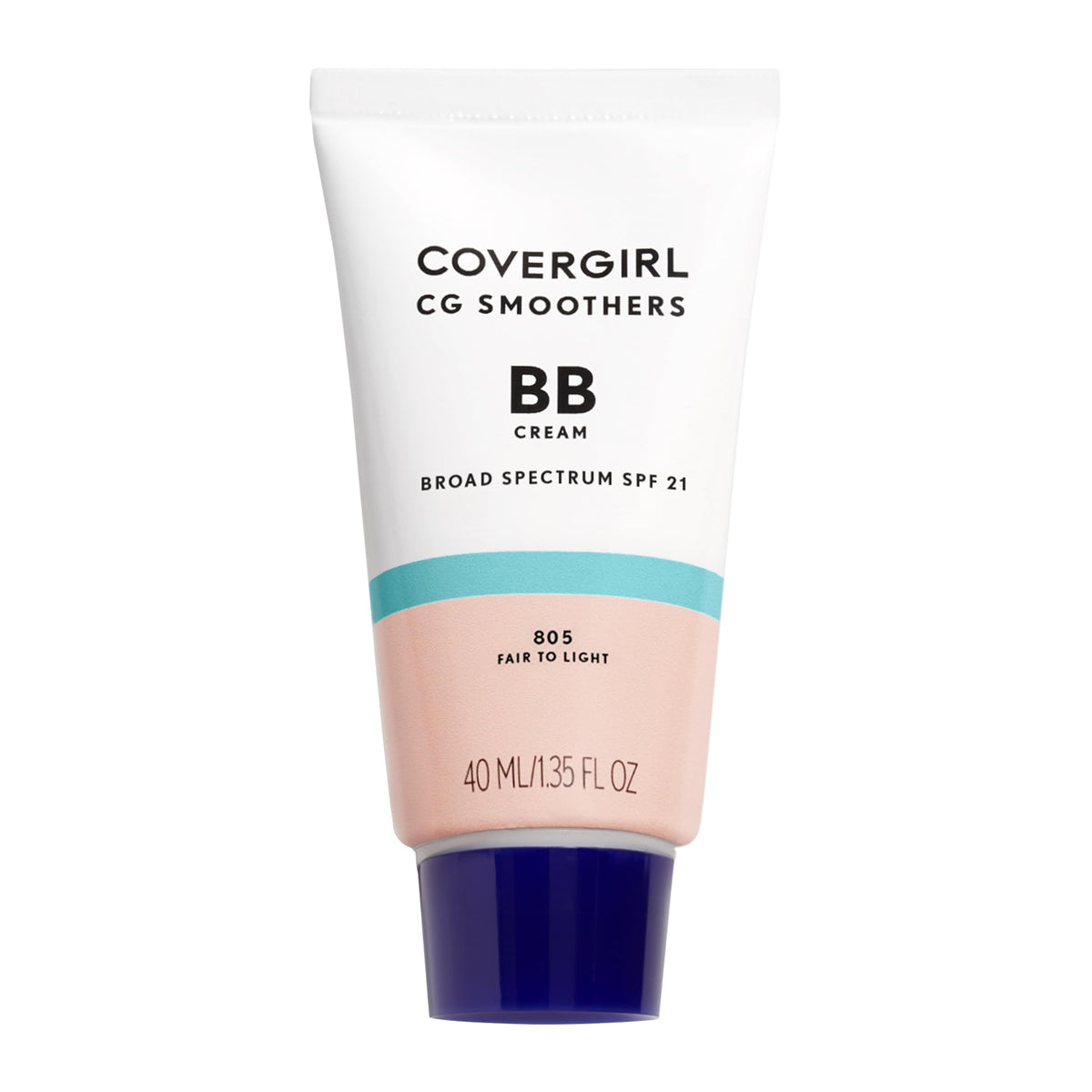 COVERGIRL front packaging showing shade Fair to Light 805 and benefits