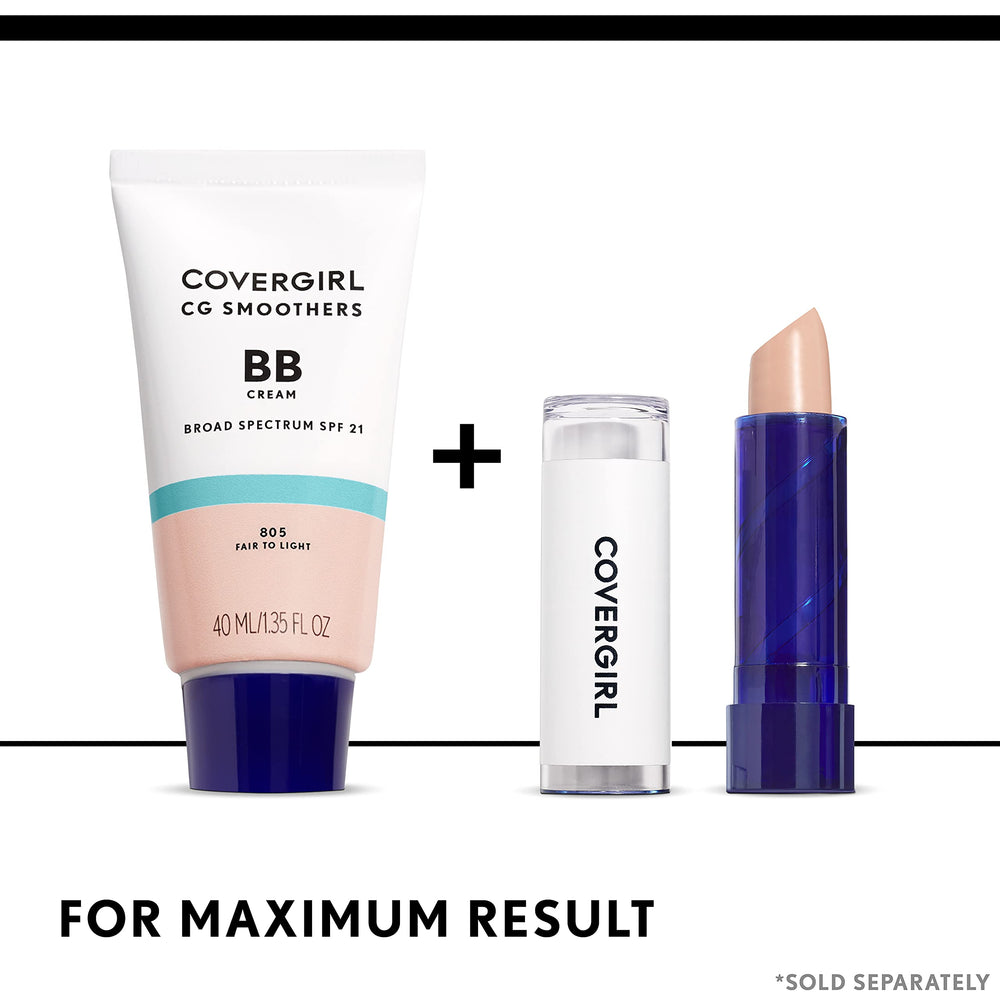 COVERGIRL BB cream on bathroom vanity for easy daily routine