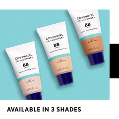 COVERGIRL packaging back label with ingredient and usage info benefit