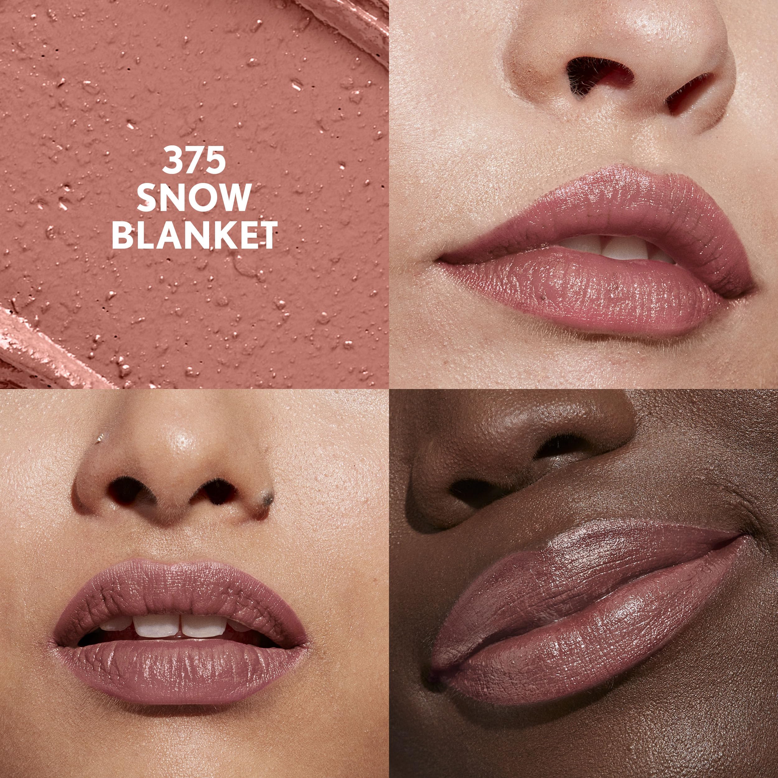 COVERGIRL Snow Blanket swatch on skin showing true-to-shade payoff