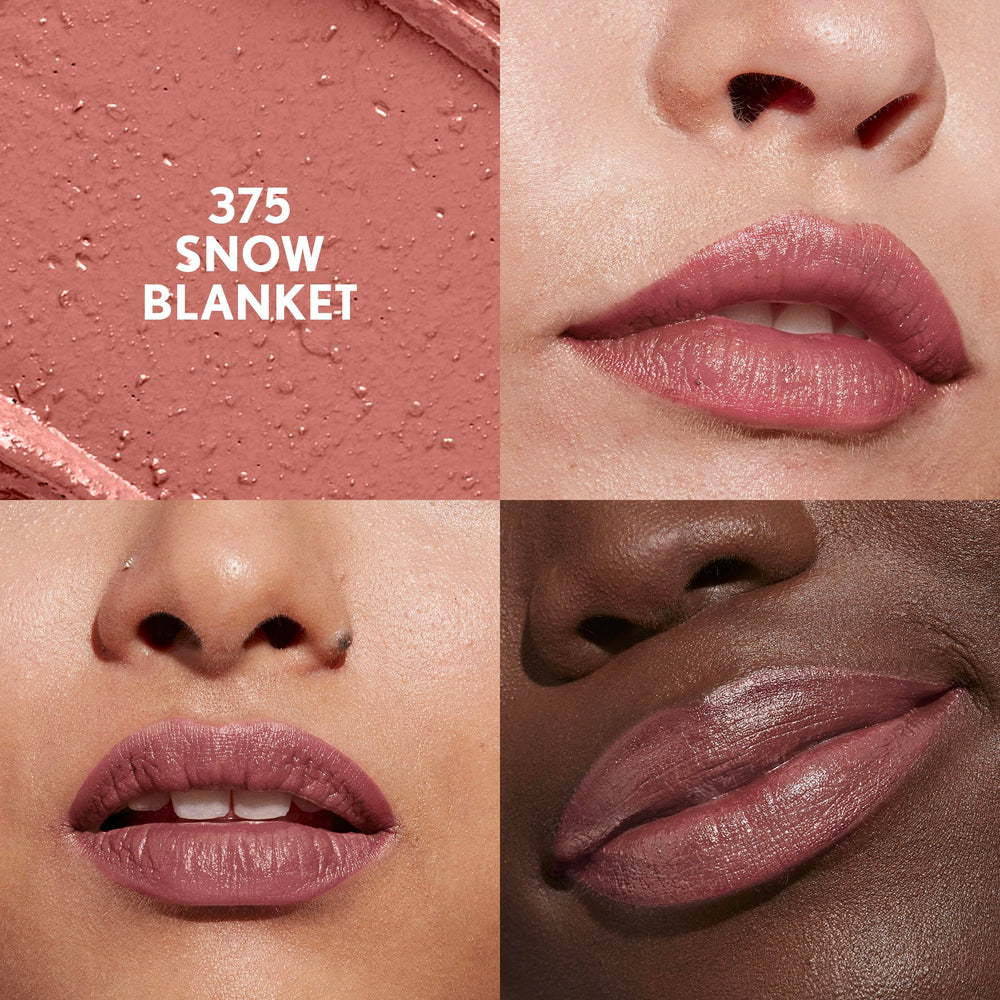 COVERGIRL Snow Blanket swatch on skin showing true-to-shade payoff