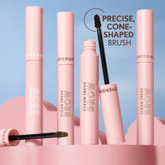 COVERGIRL swatch of 400 Soft Brown showing natural tint benefit