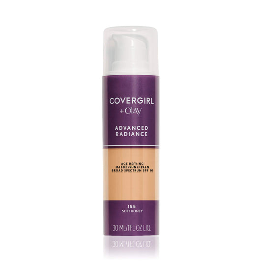 CoverGirl front bottle showing product label and shade for easy selection