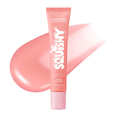 COVERGIRL front packaging showing Peach Gummies shade and glossy finish benefit