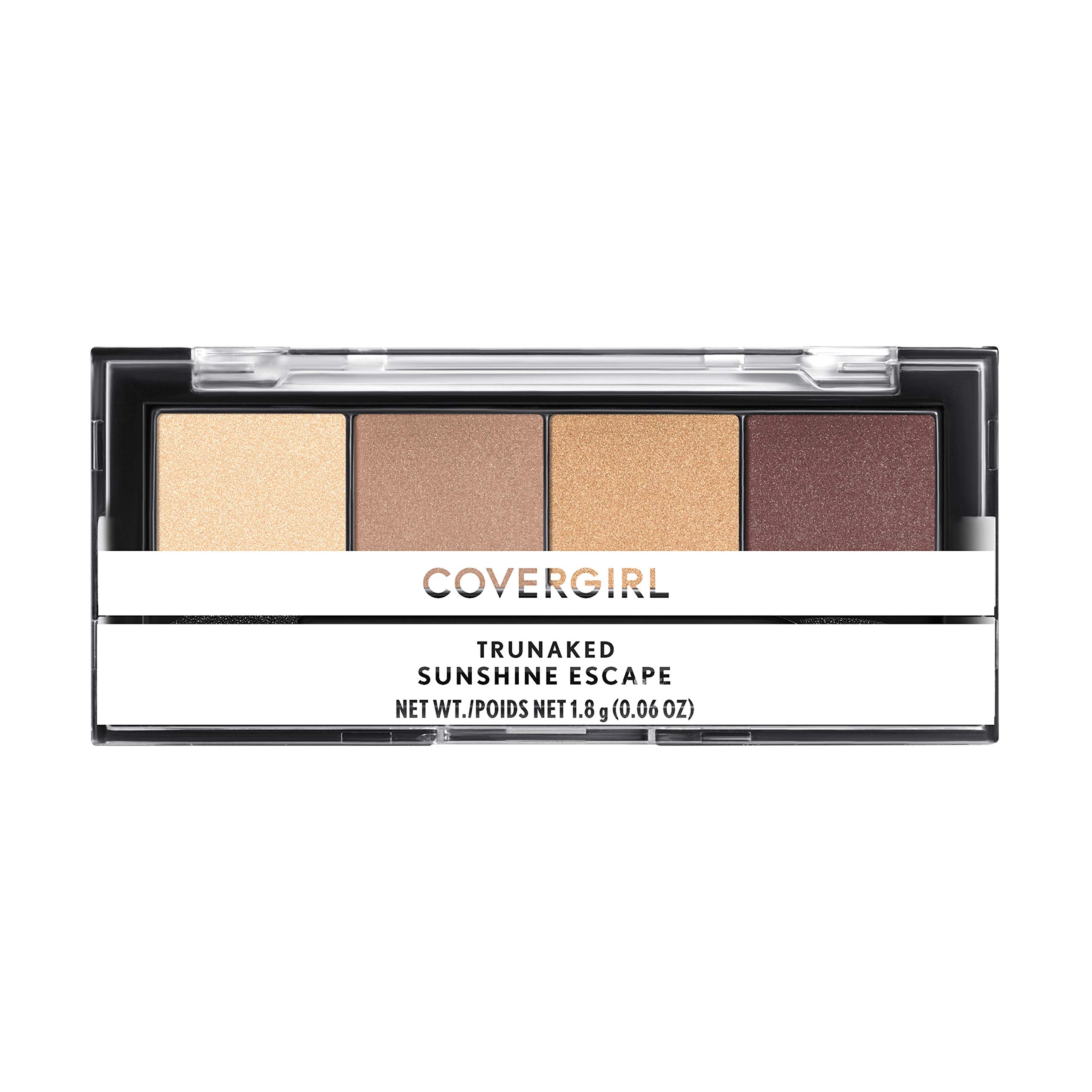 Covergirl palette front view showing compact travel-ready design and bright colors