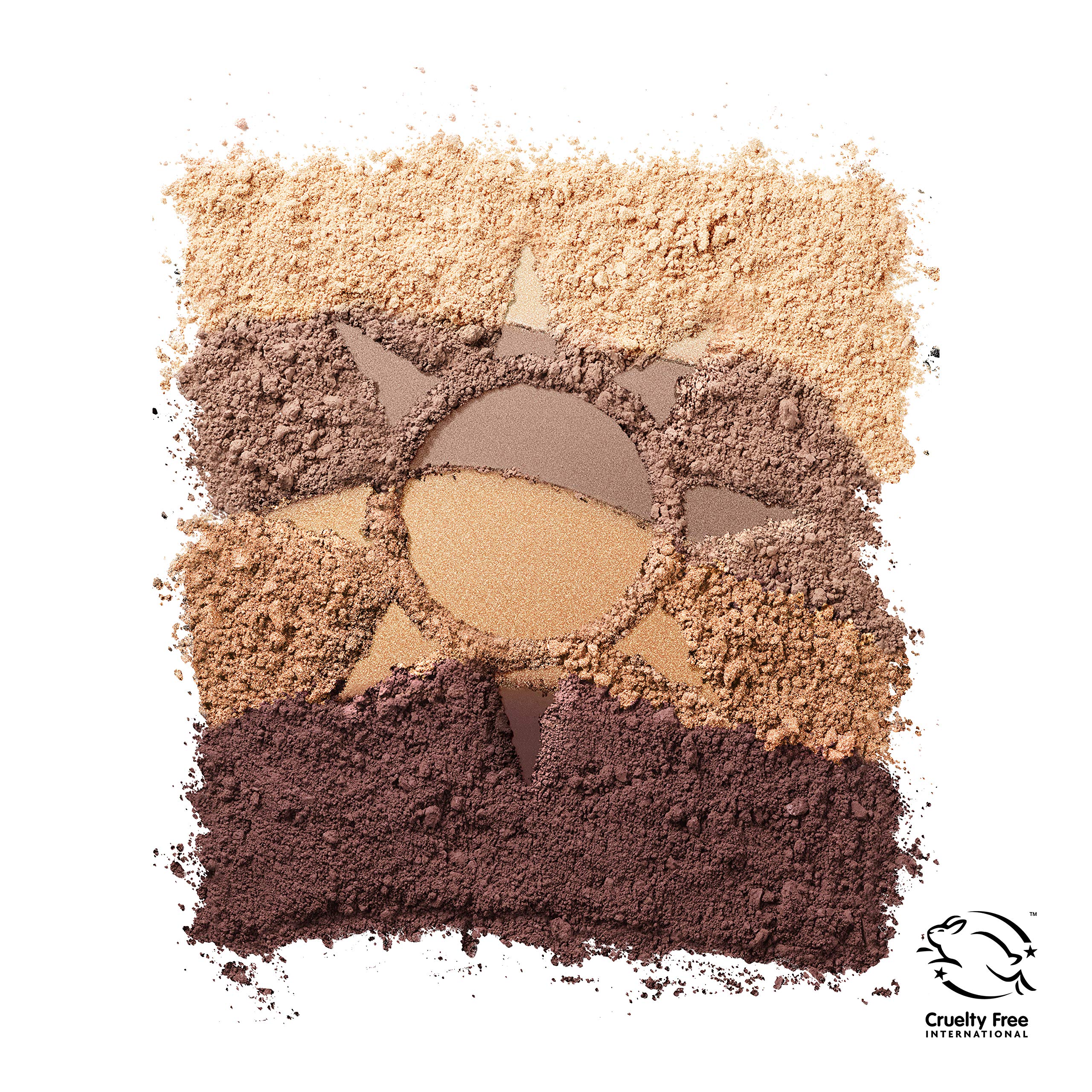Covergirl close-up of powder texture showing blendable, pigmented finish
