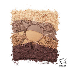 Covergirl close-up of powder texture showing blendable, pigmented finish