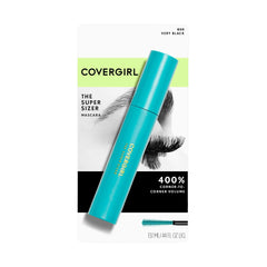 COVERGIRL Super Sizer on model applying mascara to demonstrate fanned lash benefit