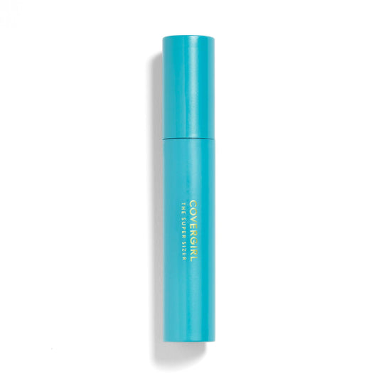 COVERGIRL Super Sizer wand close-up highlighting dual-sided brush for precise application