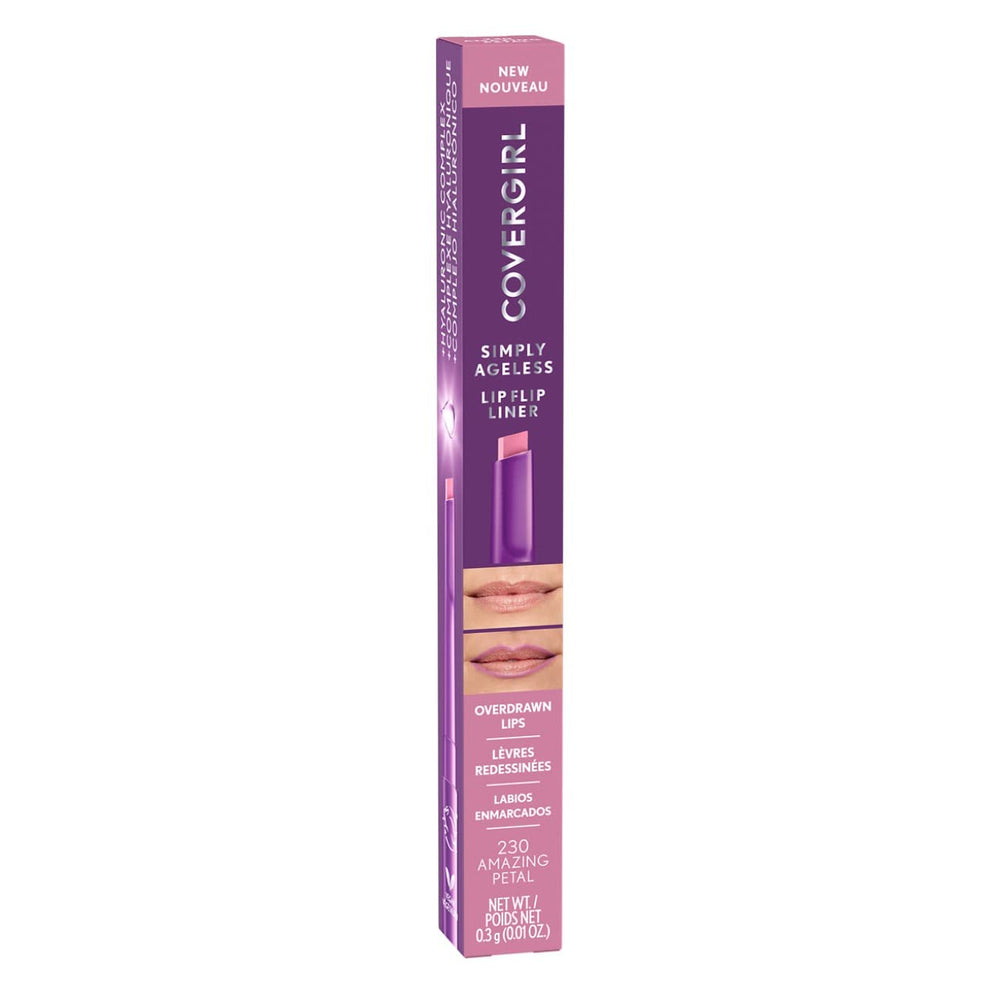 COVERGIRL close-up of creamy liner texture offering smooth, hydrating application