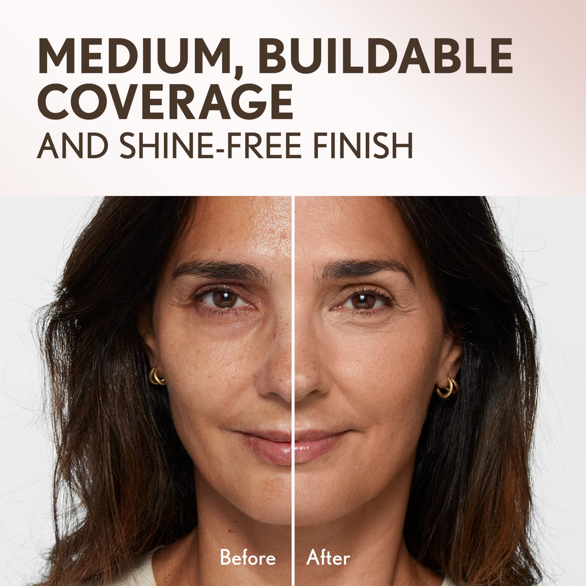 COVERGIRL powder texture close-up highlighting finely-milled, breathable finish