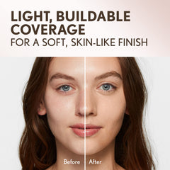 COVERGIRL creamy texture close-up illustrating smooth, hydrating finish