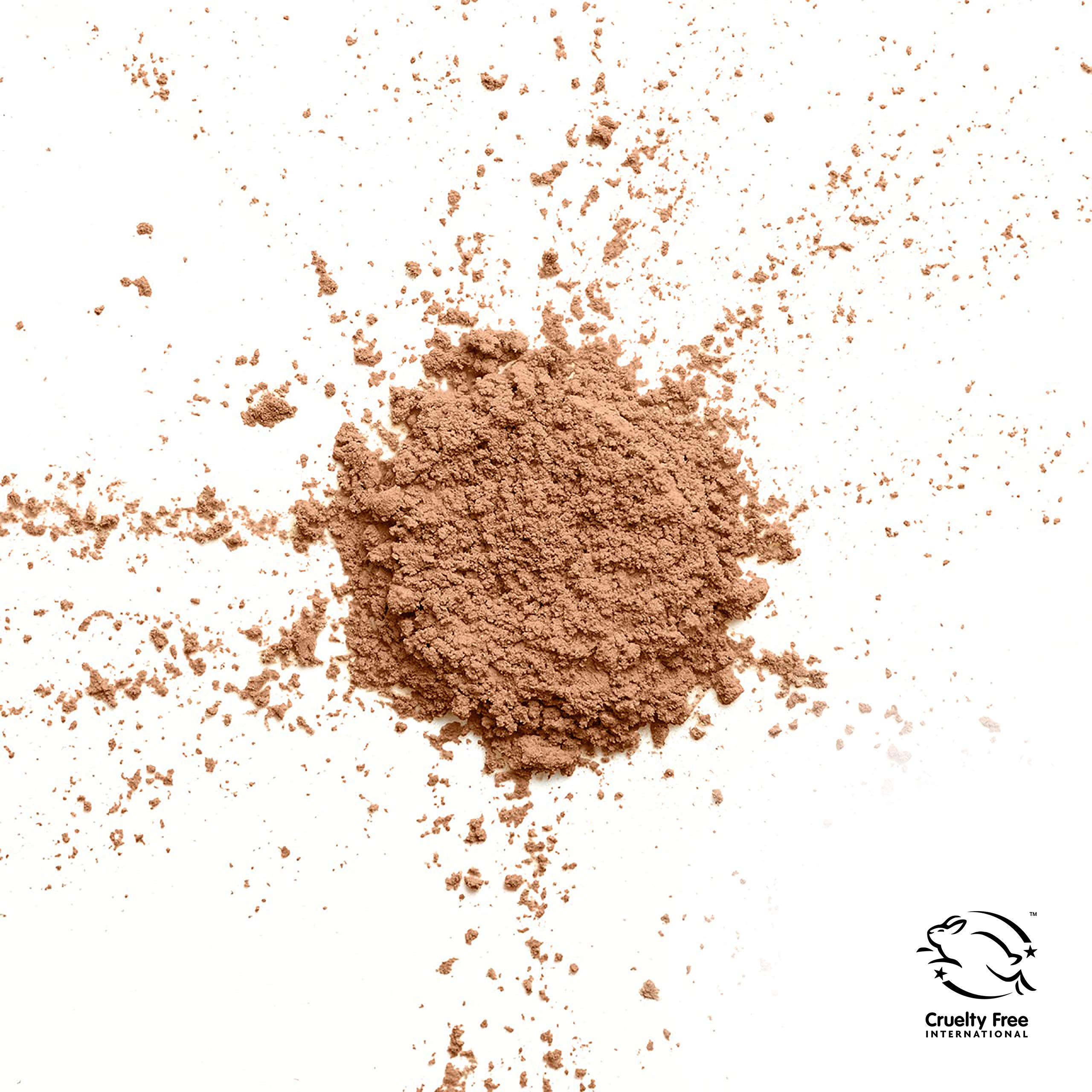 COVERGIRL application baking with sponge illustrating long-lasting set technique