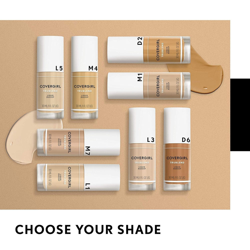 COVERGIRL truBlend in a morning vanity scene illustrating everyday wear