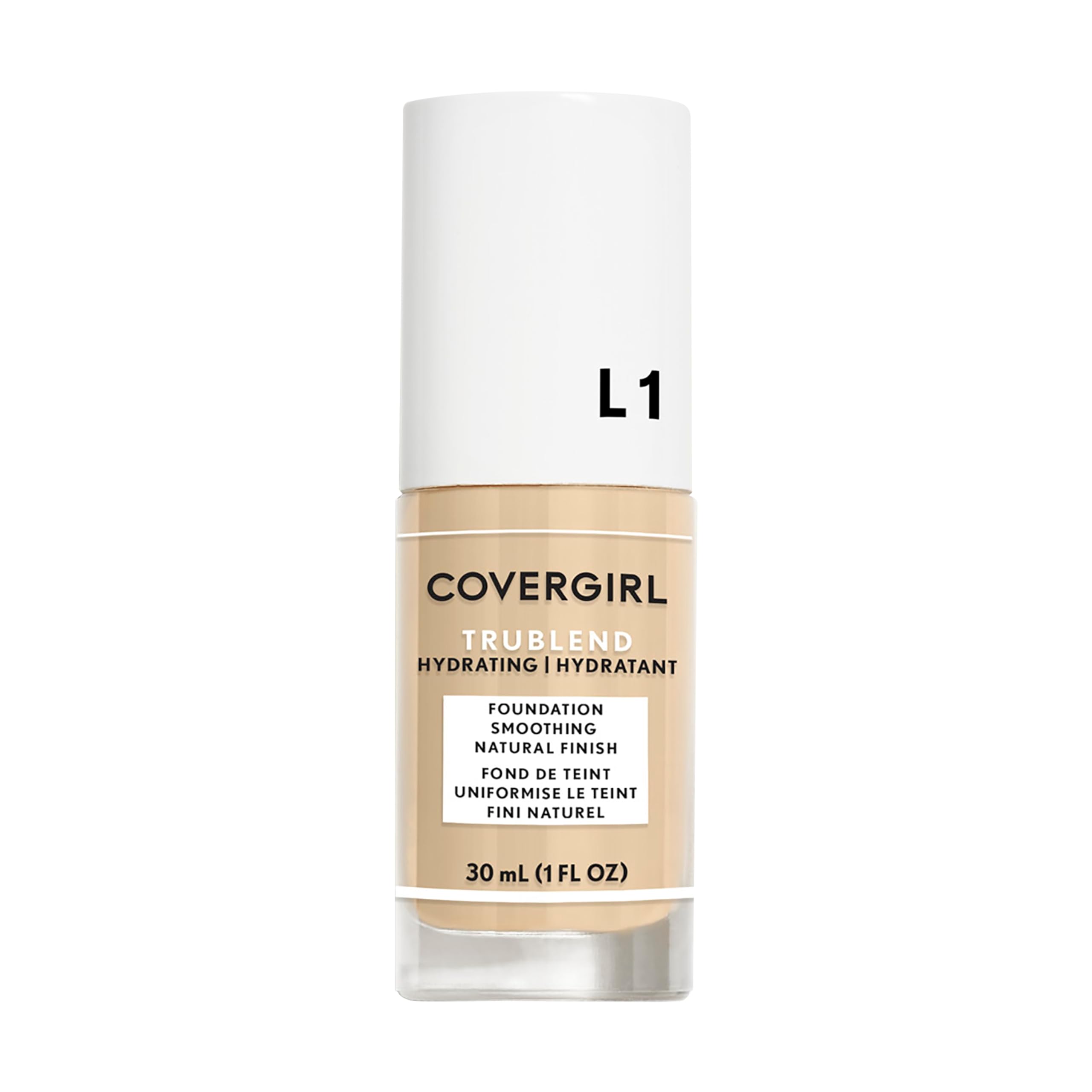 COVERGIRL front bottle showing compact packaging and easy dispensing