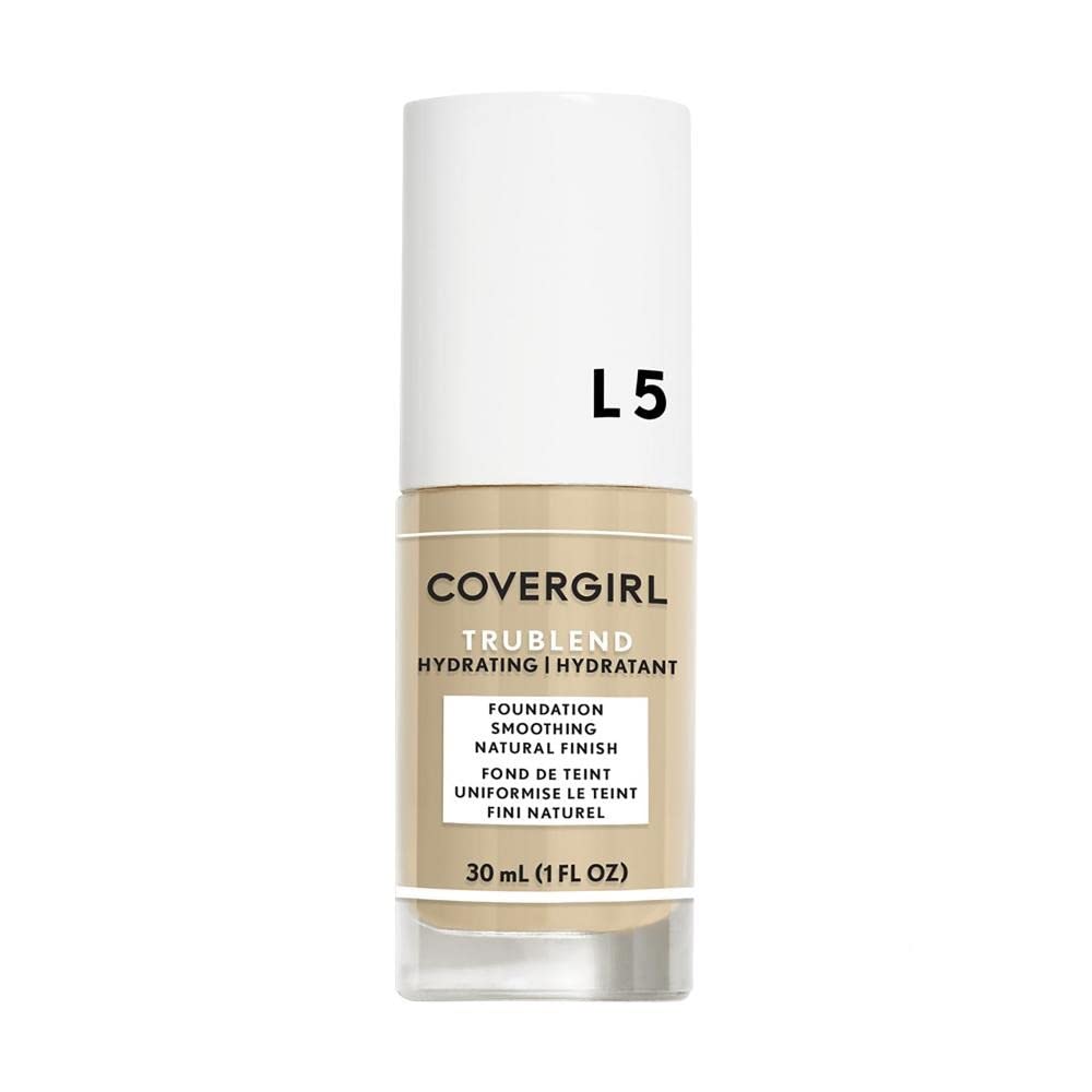 COVERGIRL truBLEND L5 front packaging showing product and shade name for easy identification